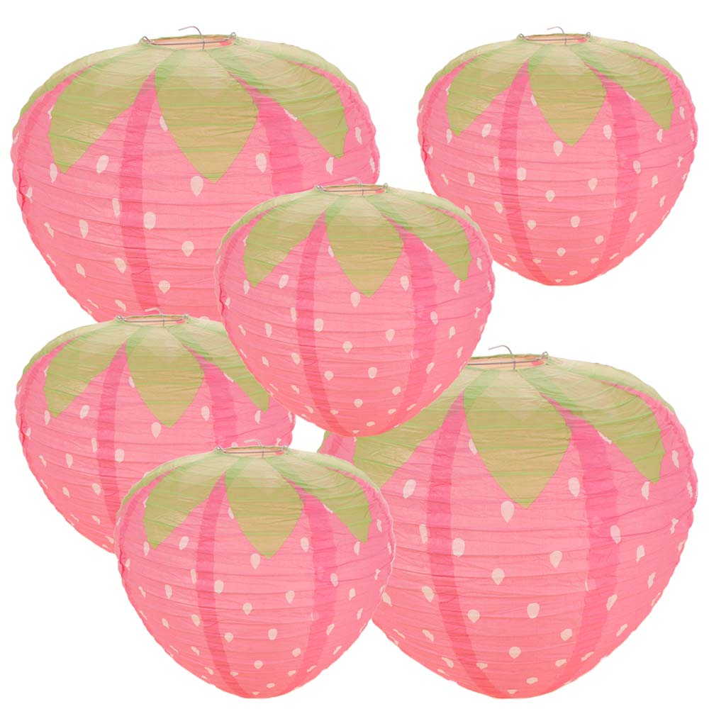 ثلاثية الأبعاد الوردي الفراولة - مراجعة Japanese Lantern Paper وسعره