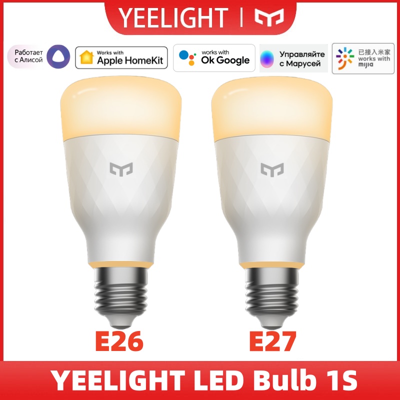 Yeelight LED لمبة 1S E26/E27 ض - مراجعة Yeelight Light Smart Bulb وسعره