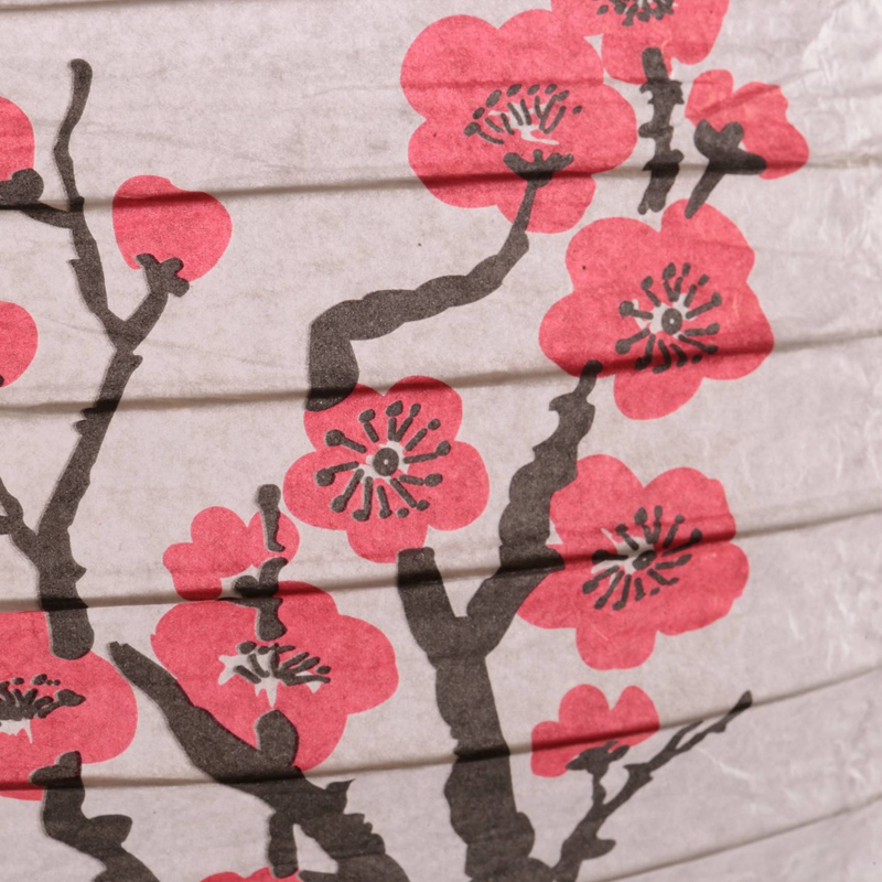 فوانيس ورقية صينية بأزهار الكر - مراجعة Japanese Lantern Paper وسعره