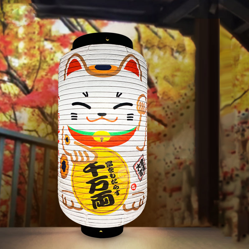 النمط الياباني محظوظ القط ورقة - مراجعة Japanese Lantern Paper وسعره