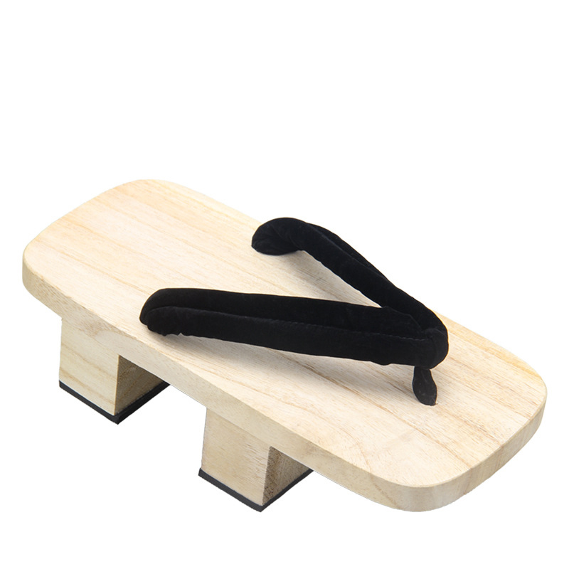 النمط الياباني قباقيب خشبية عا - مراجعة Geta Wooden Sandal وسعره