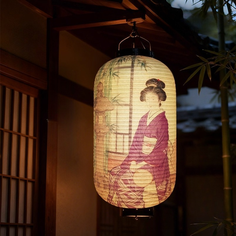 فانوس ورقي بنمط سيدة البلاط ال - مراجعة Japanese Lantern Paper وسعره
