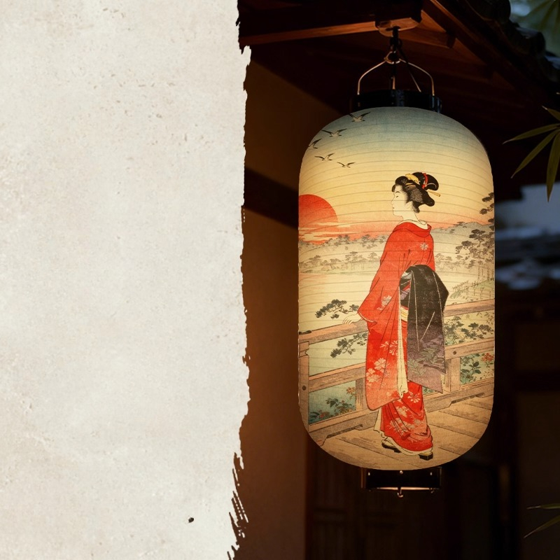 فانوس ورقي بنمط سيدة البلاط ال - مراجعة Japanese Lantern Paper وسعره