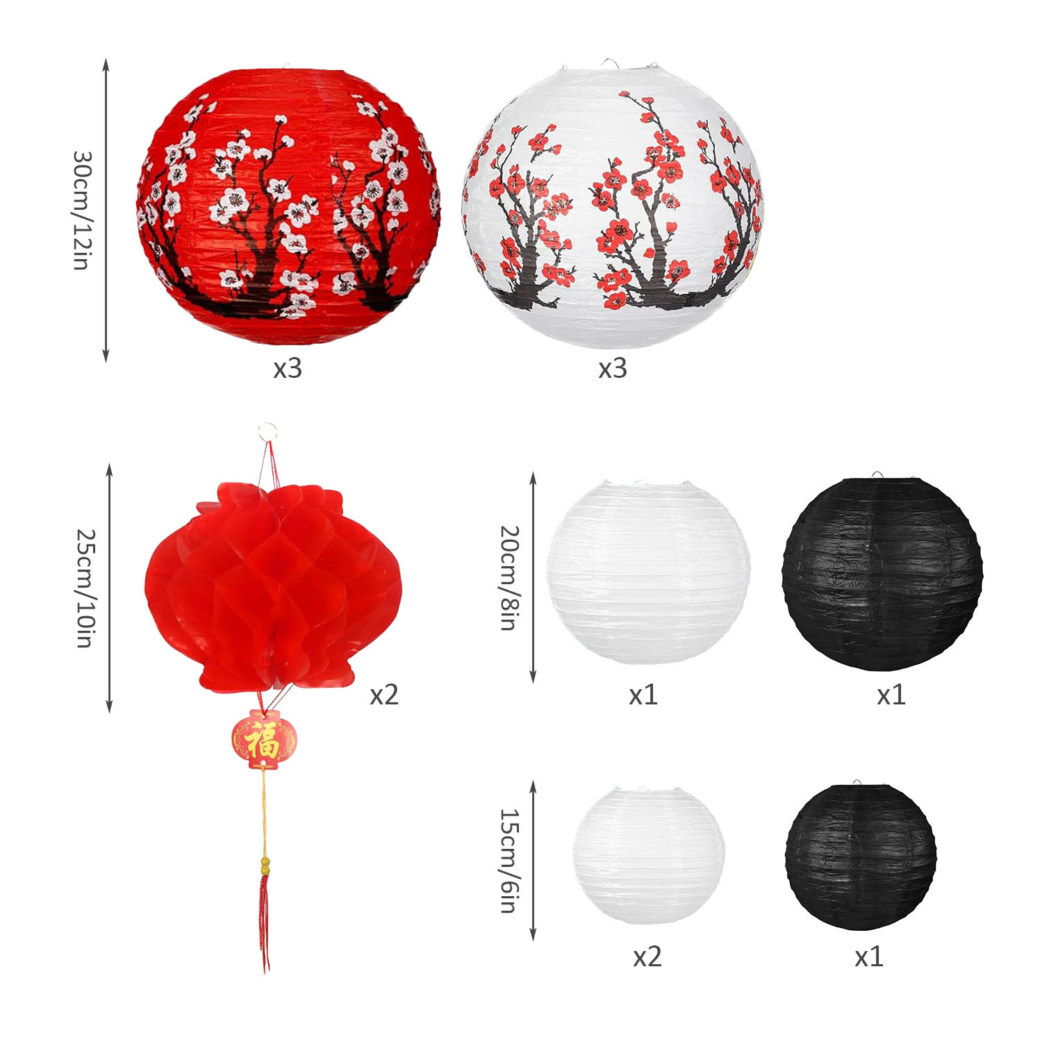 فوانيس ورقية معلقة يابانية صين - مراجعة Japanese Lantern Paper وسعره